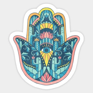 Hamsa Talisman Sticker